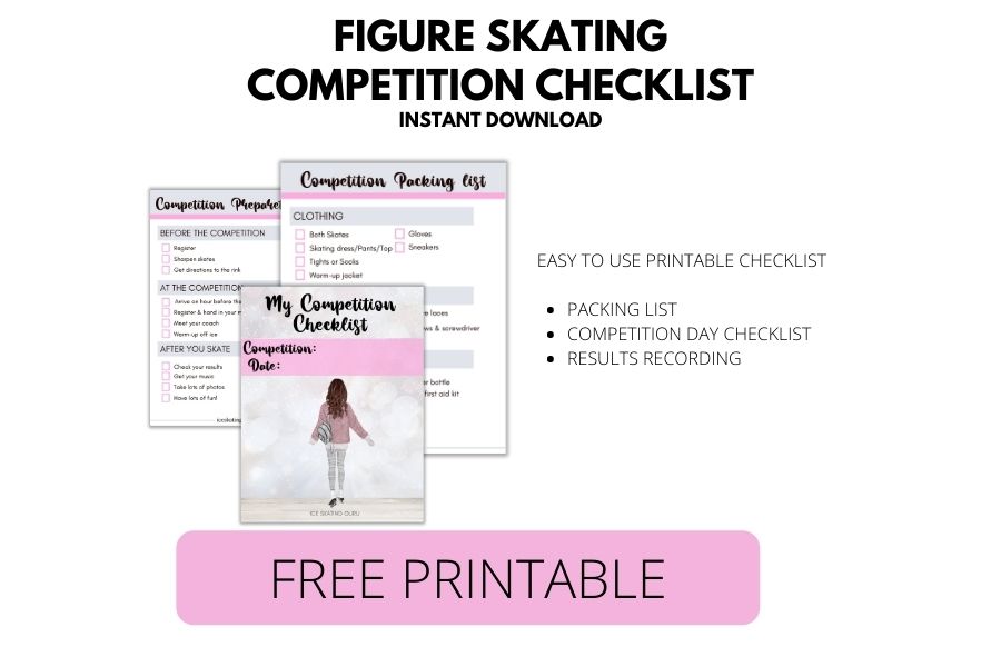 Figure Skating Competition Checklist {Free Printable}