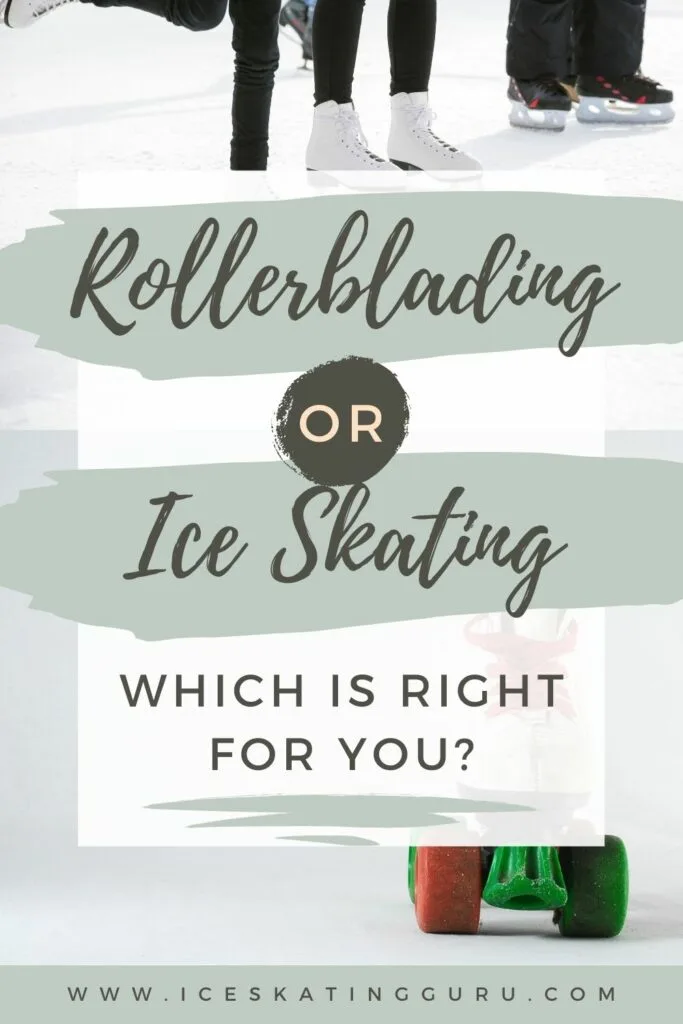 rollerblading or ice skating