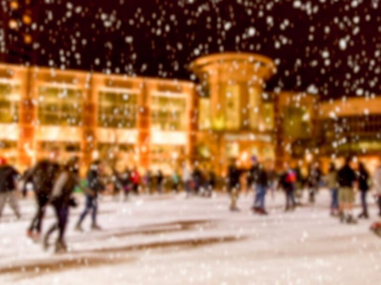 hotels with ice skating rinks