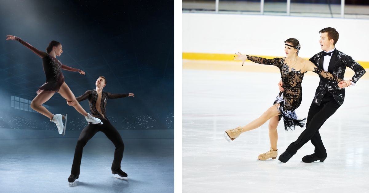 pairs skating vs ice dancing
