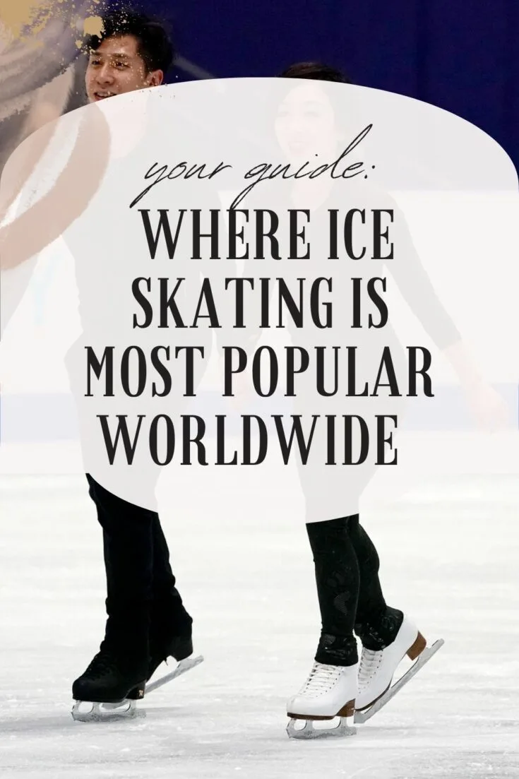 where is ice skating most popular in the world