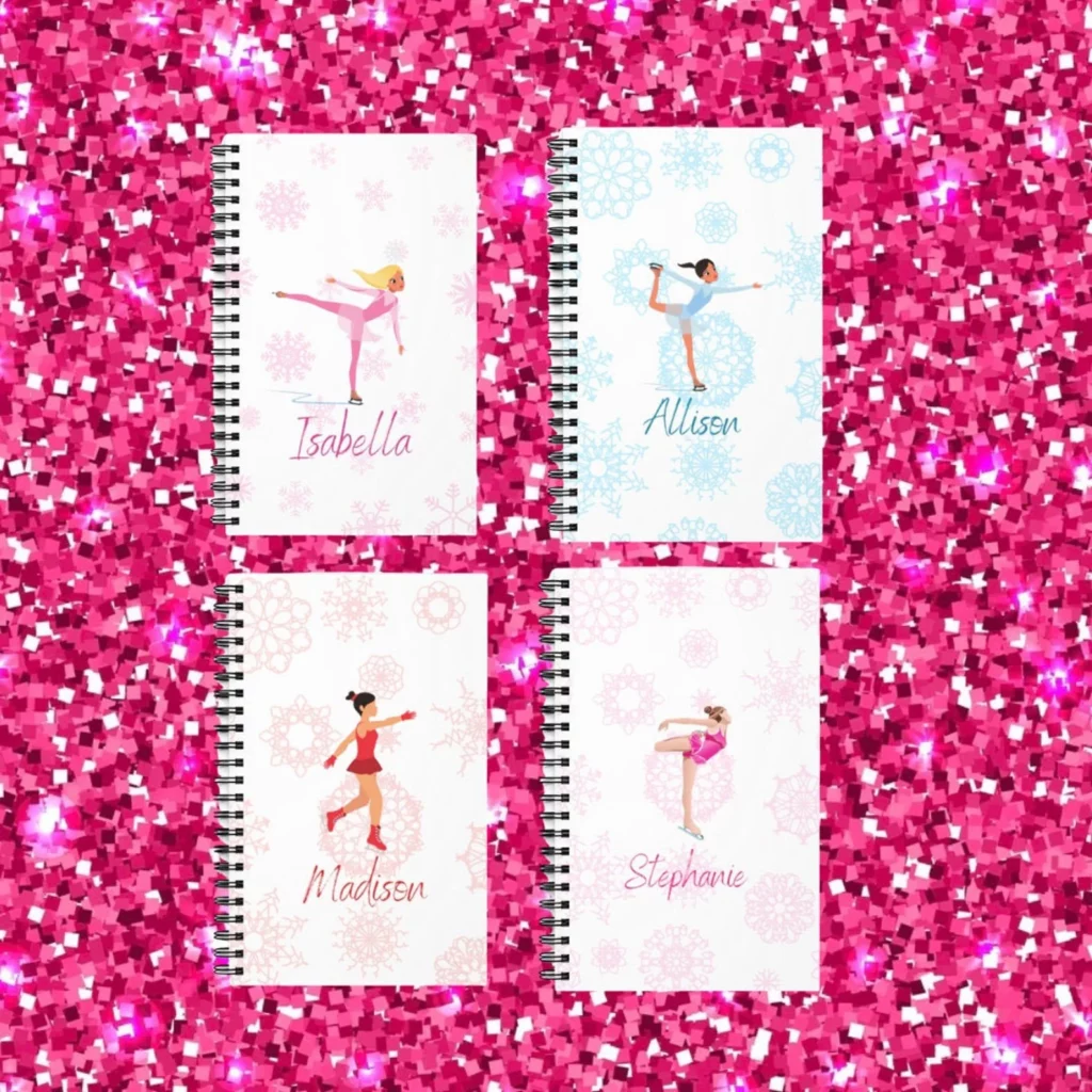 Figure skating party favors