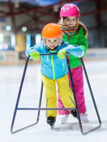teach your child to ice skate