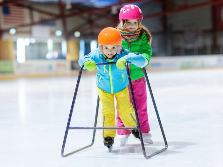 teach your child to ice skate