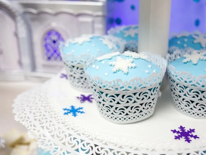 ice skating cupcakes